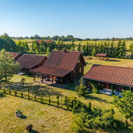 別荘 Mazurskie Posiadlo Wypoczynkowe Mazury