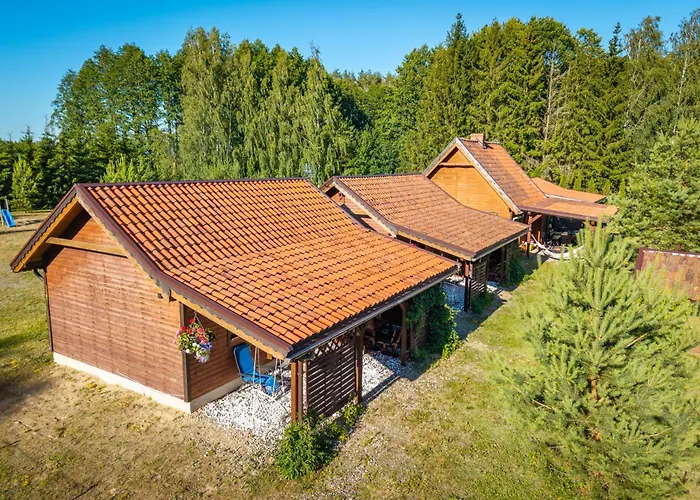 Mazurskie Posiadlo Wypoczynkowe Mazury Prázdninový dům Mikołajki